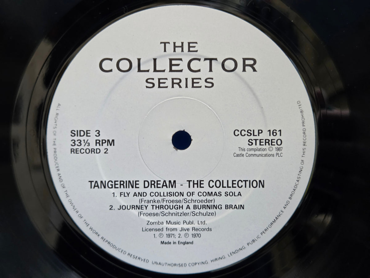 TANGERINE DREAM THE COLLECTION UK IMP