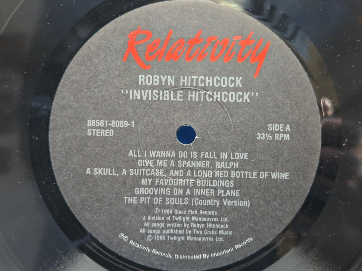 ROBYN HITCHCOCK INVISIBLE