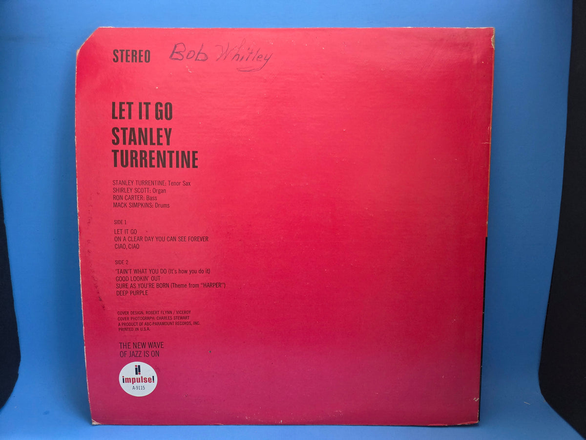 STANLEY TURRENTINE LET IT GO 1974