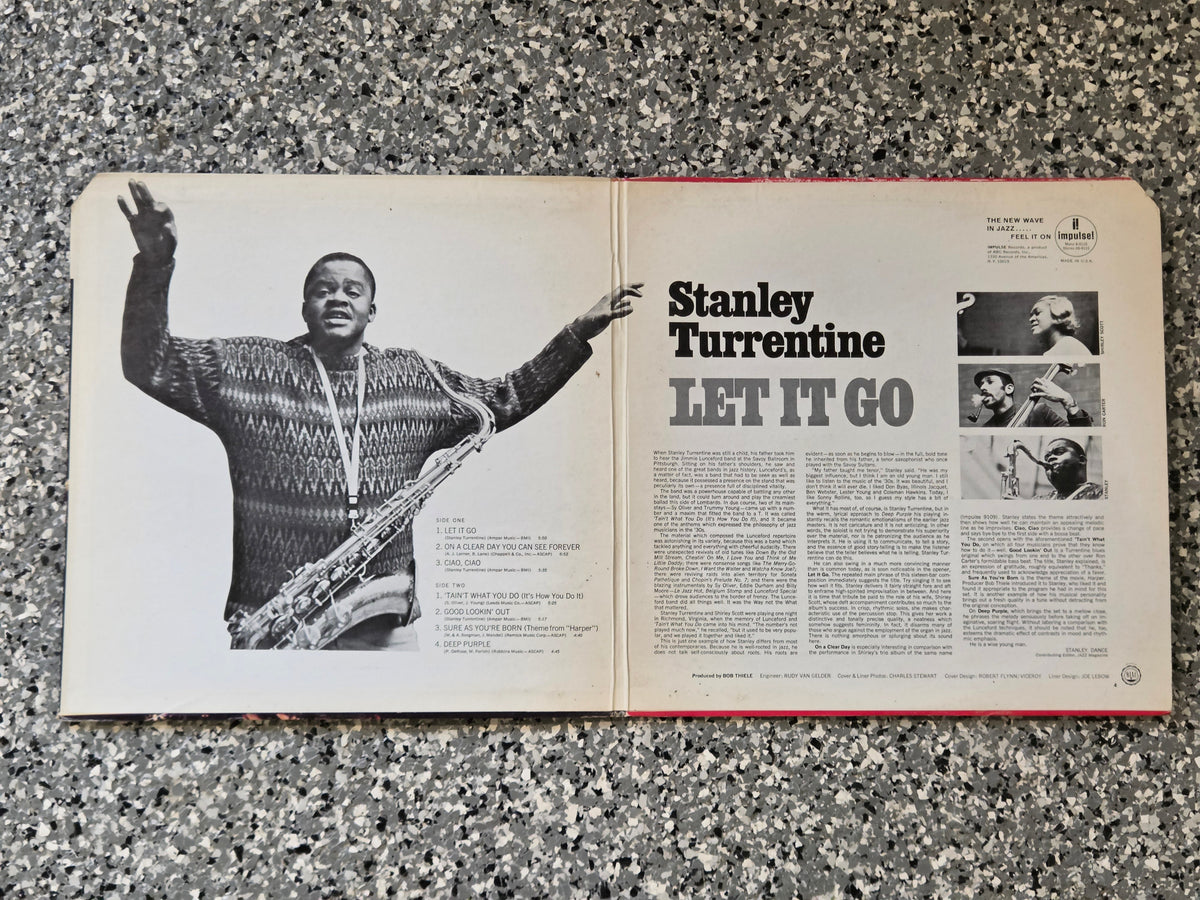 STANLEY TURRENTINE LET IT GO 1974