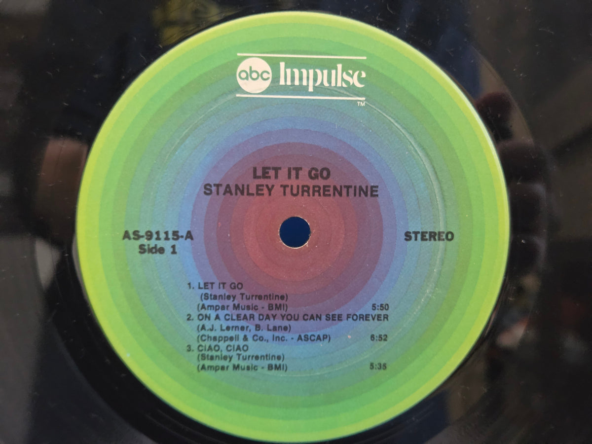 STANLEY TURRENTINE LET IT GO 1974