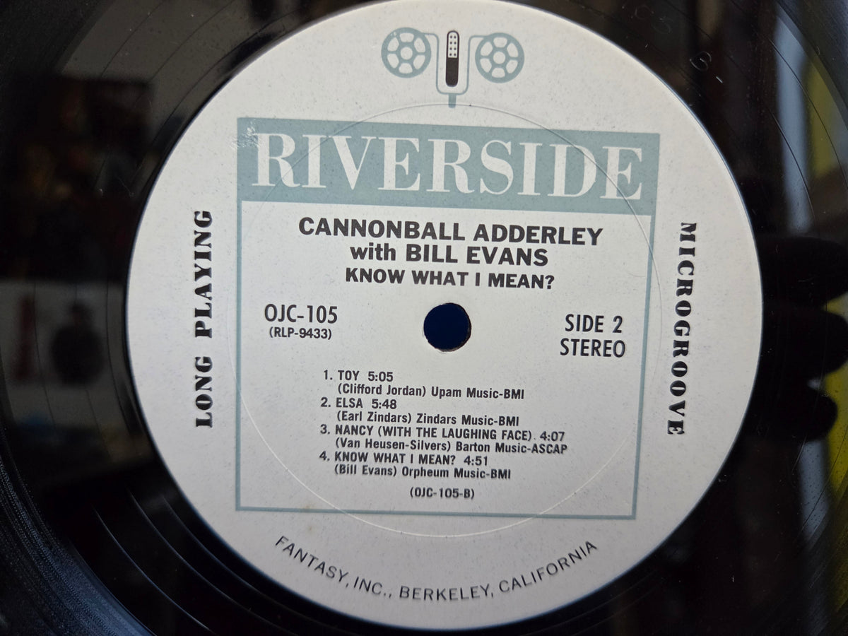 CANNONBALL ADDERLEY KNOW WHAT I MEAN OJC