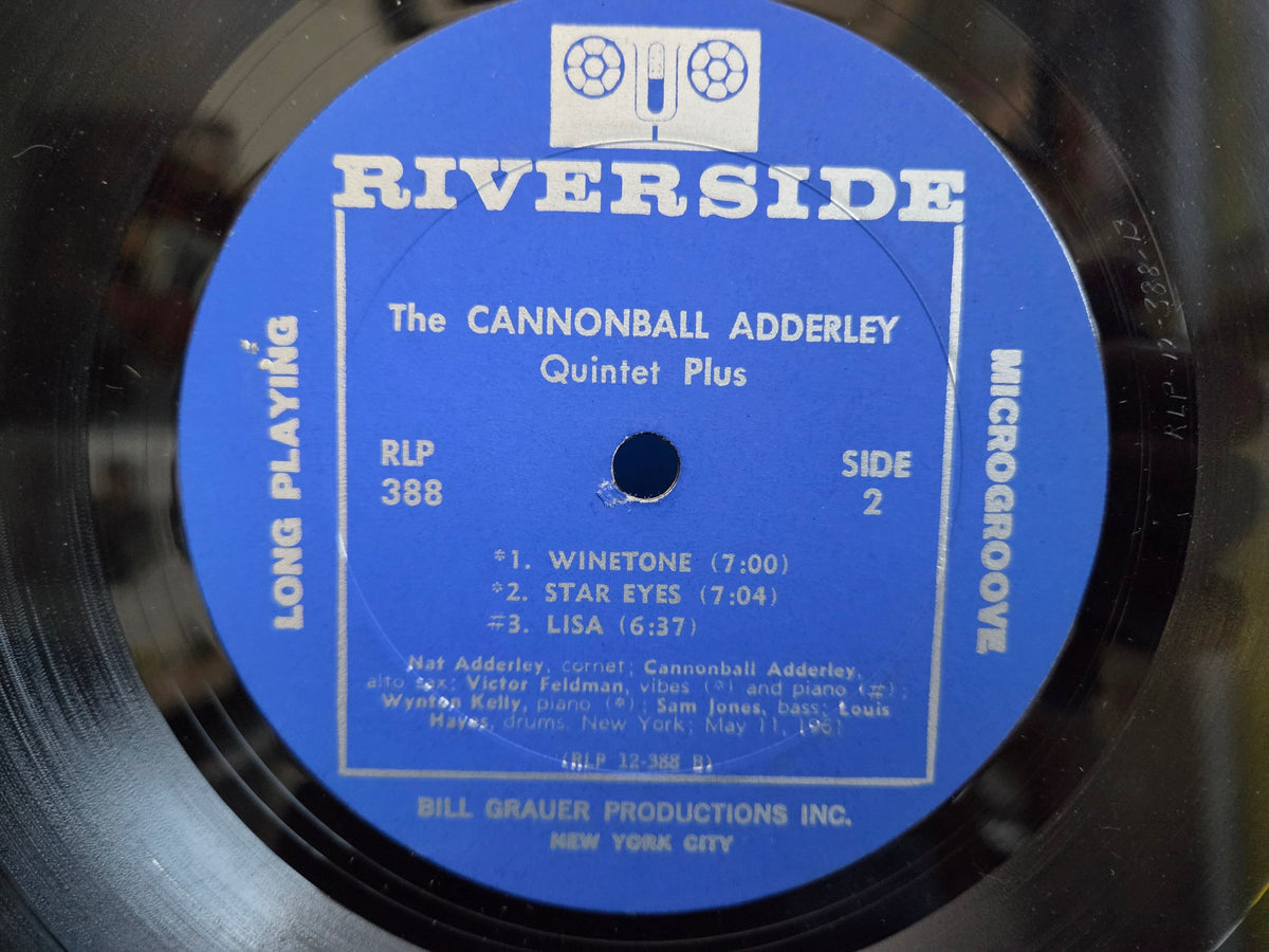 CANNONBALL ADDERLEY QUINTET PLUS 1P MONO