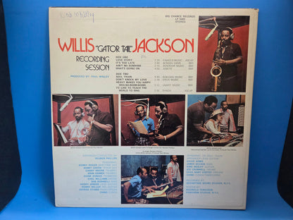 WILLIS JACKSON RECORDING SESSION