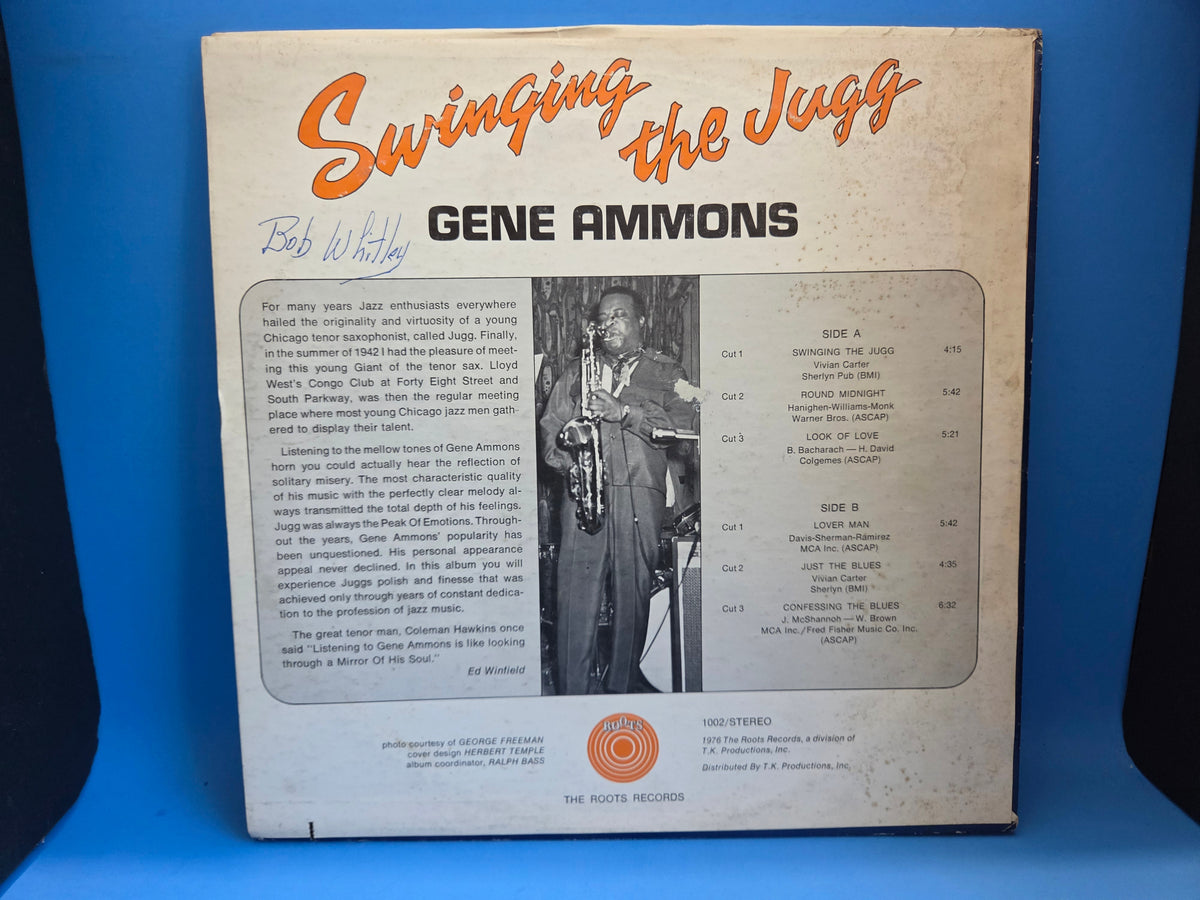 GENE AMMONS SWINGING THE JUGG