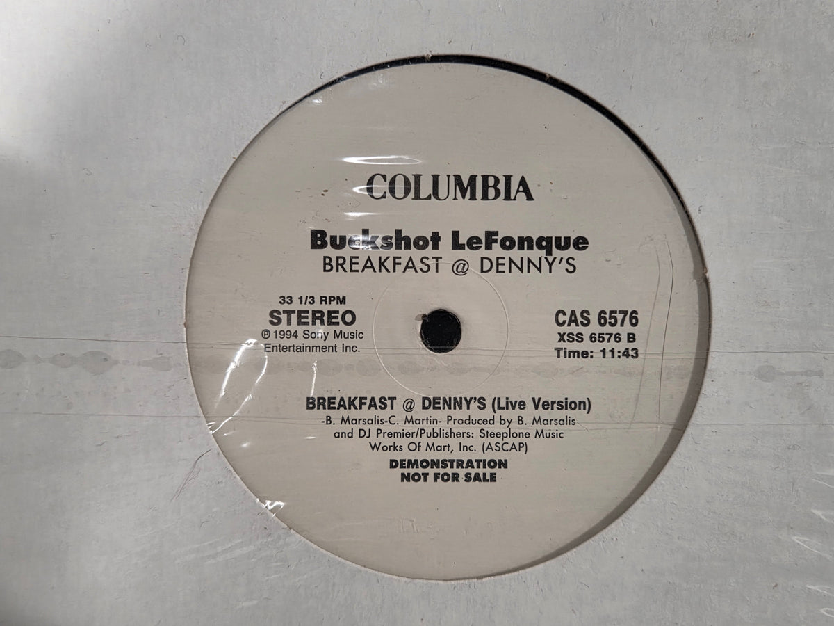 BUCKSHOT LEFONQUE BREAKFAST @ DENNYS WLP 12"
