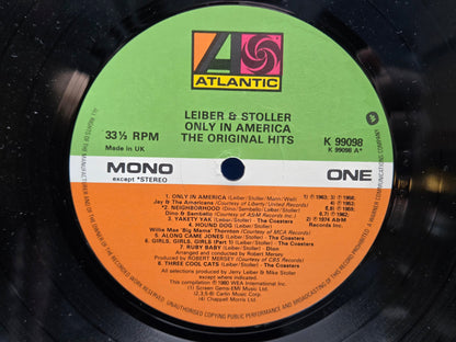 LEIBER & STOLLER ONLY IN AMERICA