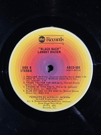 LAMONT DOZIER BLACK BACH