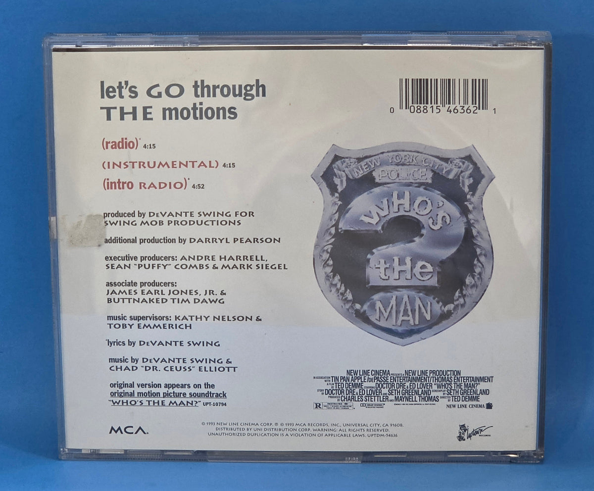 JODECI LETS GO THROUGH THE MOTIONS CD