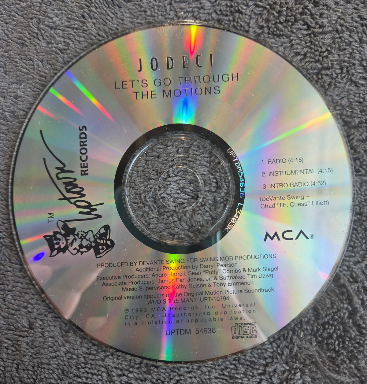 JODECI LETS GO THROUGH THE MOTIONS CD