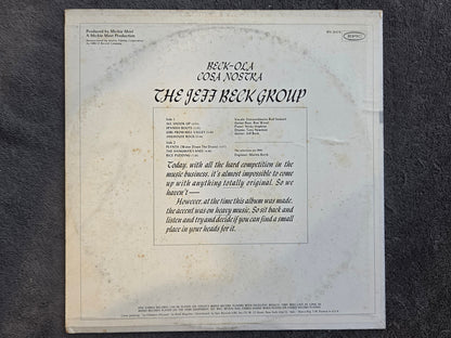 JEFF BECK BECK-OLA YELLOW EPIC LABEL