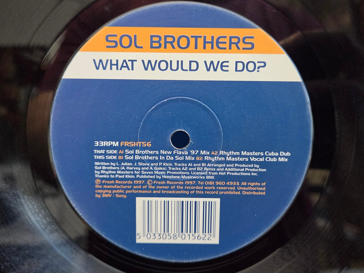 SOL BROTHERS WHAT WOULD WE DO UK IMP 12"