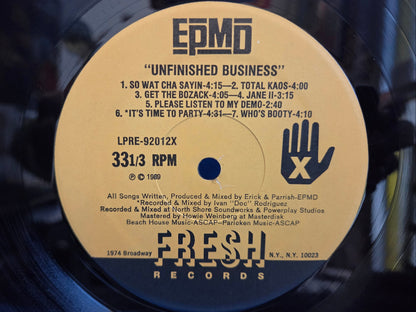 EPMD UNFINISHED BUSINESS