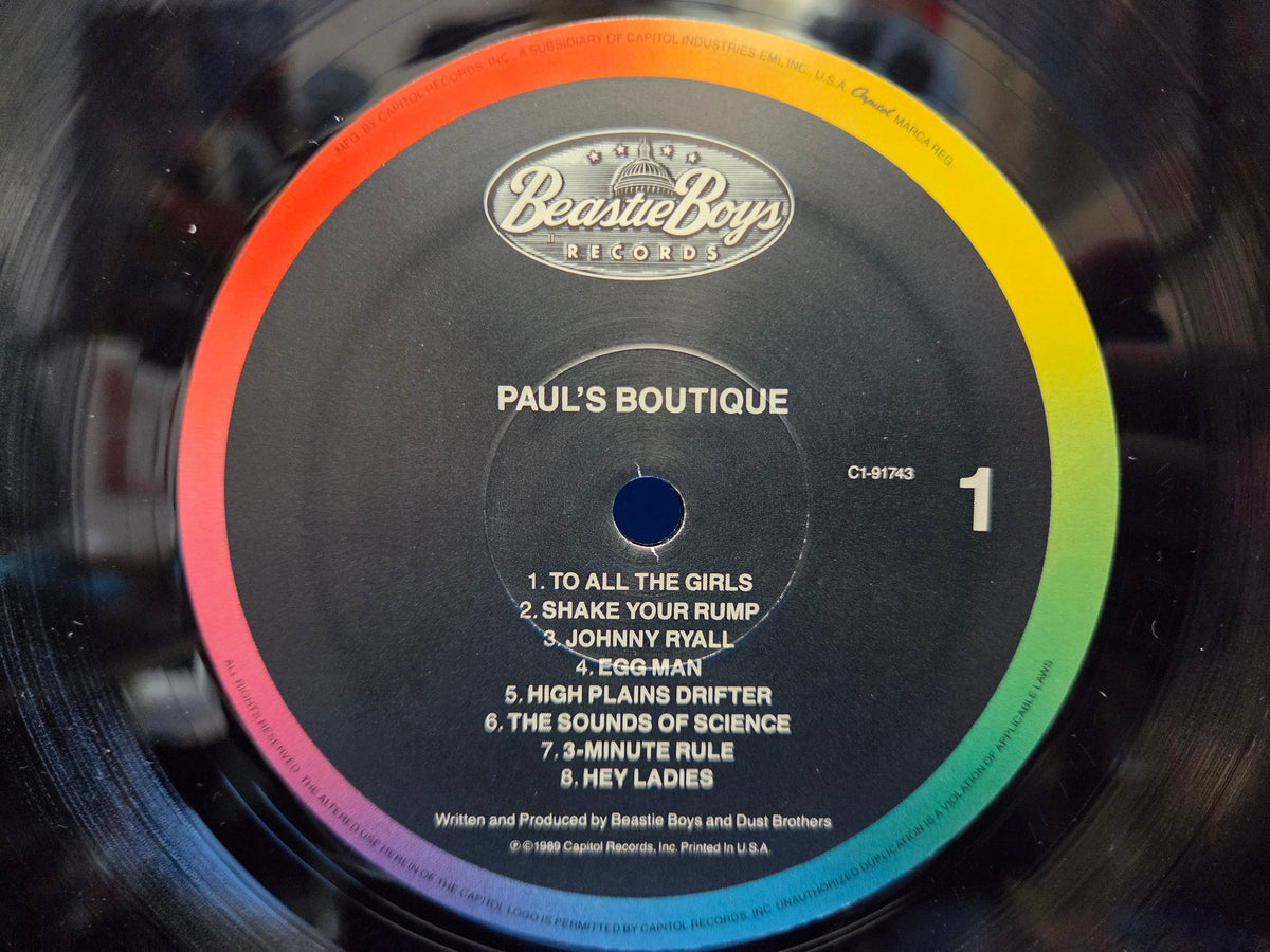 BEASTIE BOYS PAULS BOUTIQUE