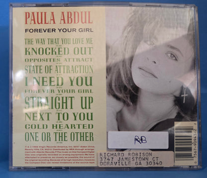 PAULA ABDUL FOREVER YOUR GIRL CD