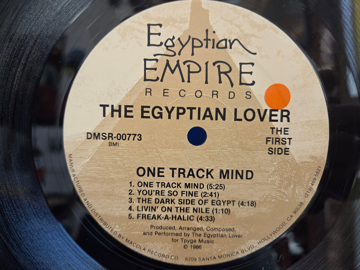 EGYPTIAN LOVER ONE TRACK MIND
