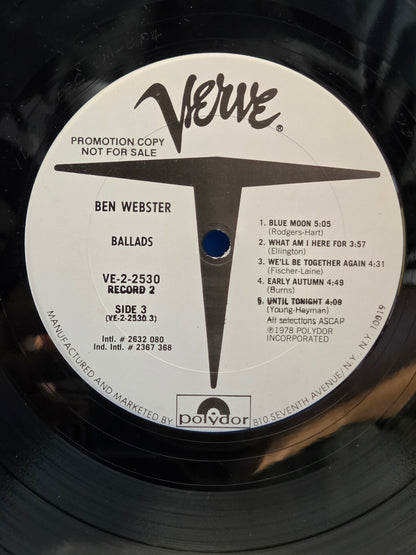 BEN WEBSTER BALLADS 1978