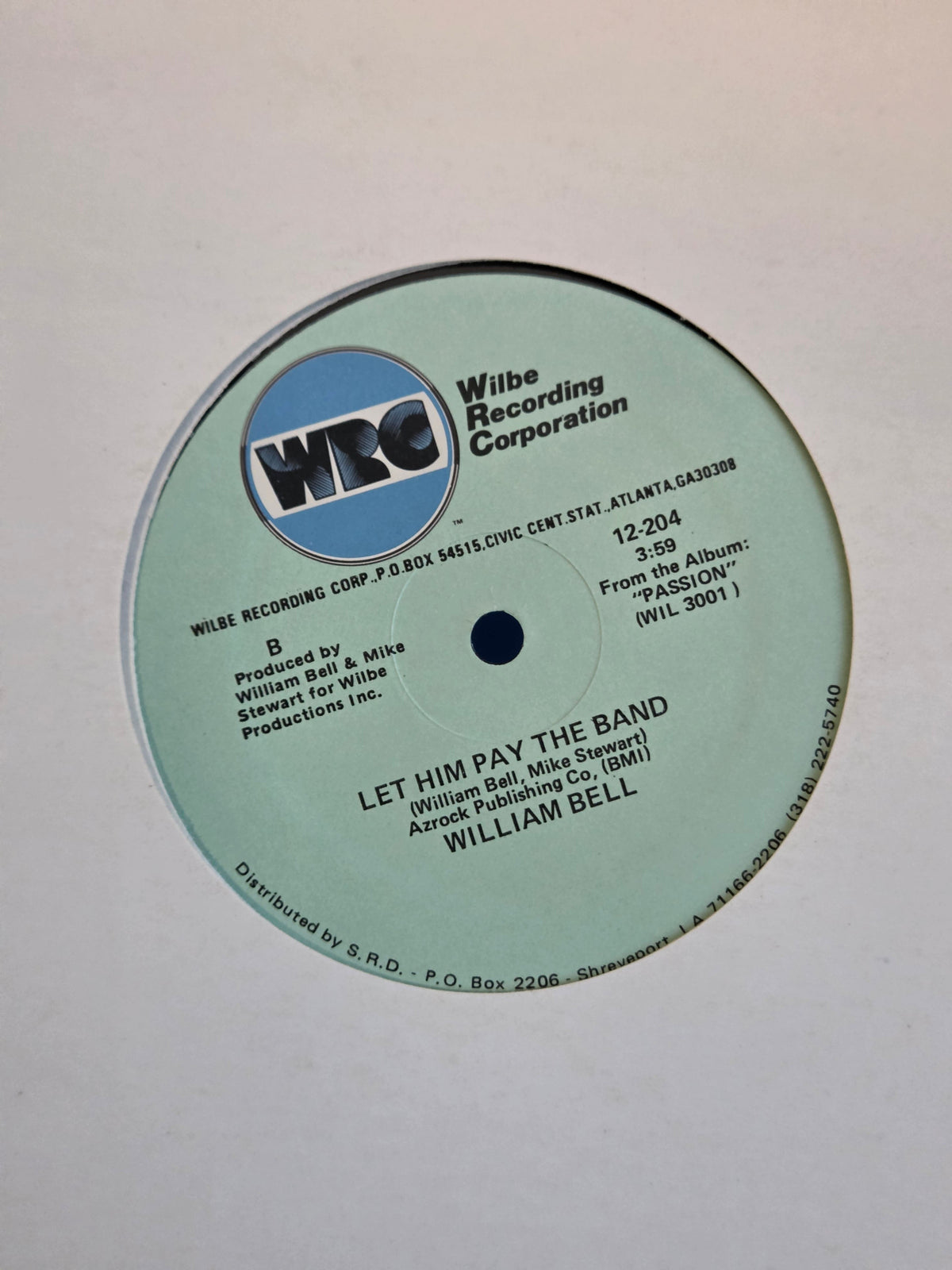WILLIAM BELL HEADLINE NEWS 12"