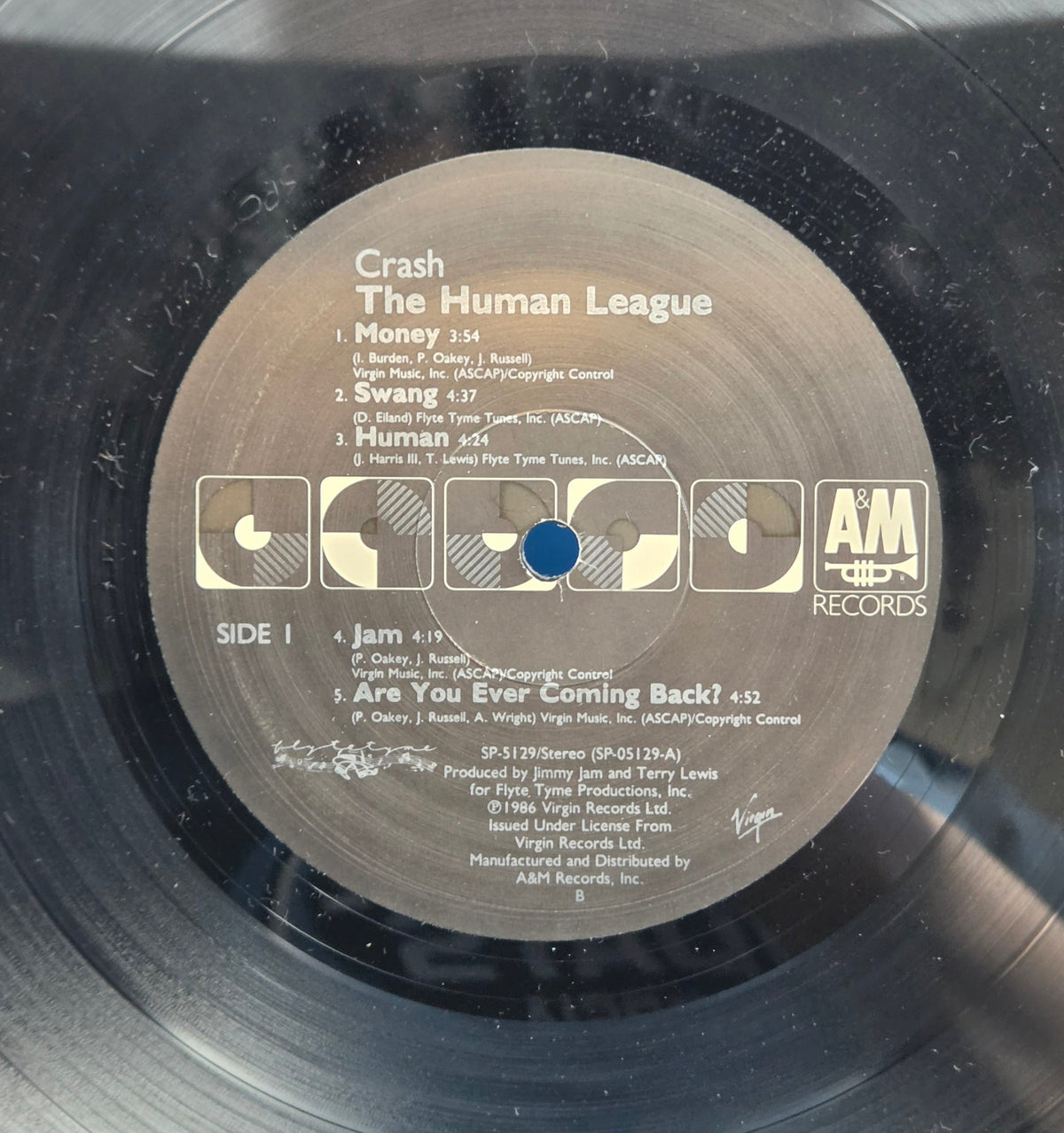 HUMAN LEAGUE CRASH