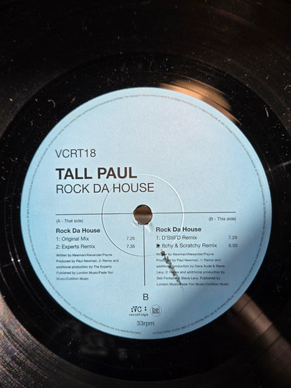 TALL PAUL ROCK DA HOUSE UK IMP 12"