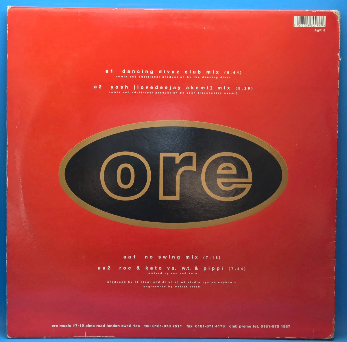ORIGINAL I LUV U BABY UK IMP 12"