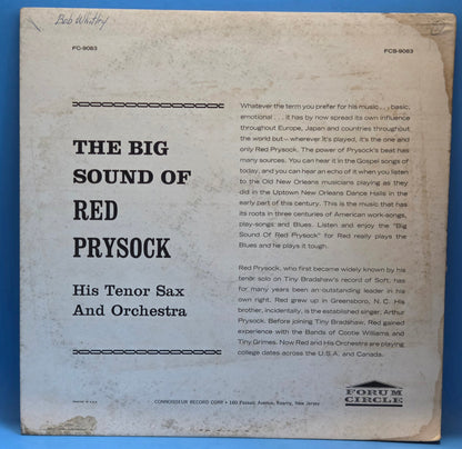 RED PRYSOCK THE BIG SOUND OF MONO