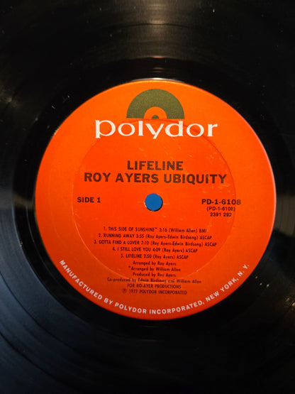 ROY AYERS UBIQUITY LIFELINE