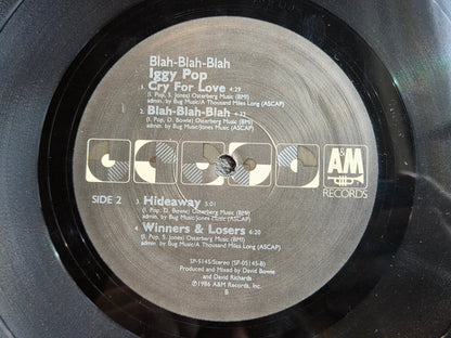 IGGY POP BLAH BLAH BLAH