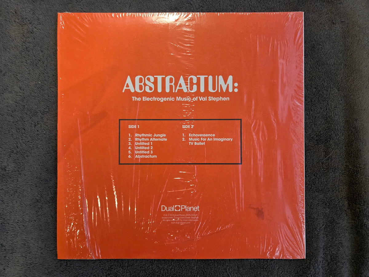 VAL STEPHEN ABSTRACTUM THE ELECTROGENIC MUSIC OF
