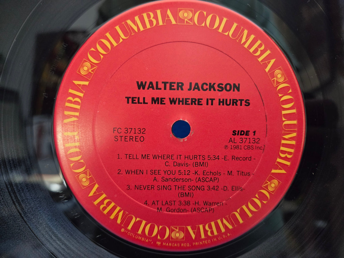 WALTER JACKSON TELL ME WHERE IT HURTS