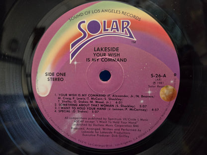 LAKESIDE YOUR WISH IS MY COMMAND