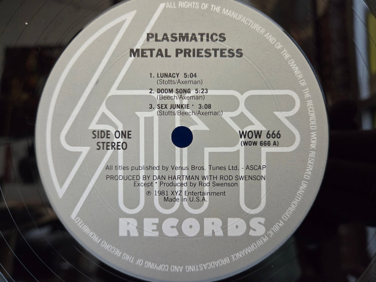 PLASMATICS METAL PRIESTESS