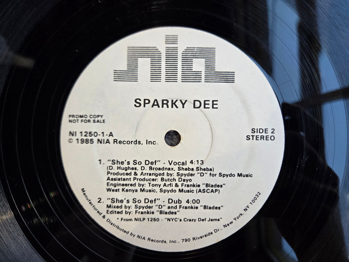 SPARKY DEE HES MY DJ WLP 12"