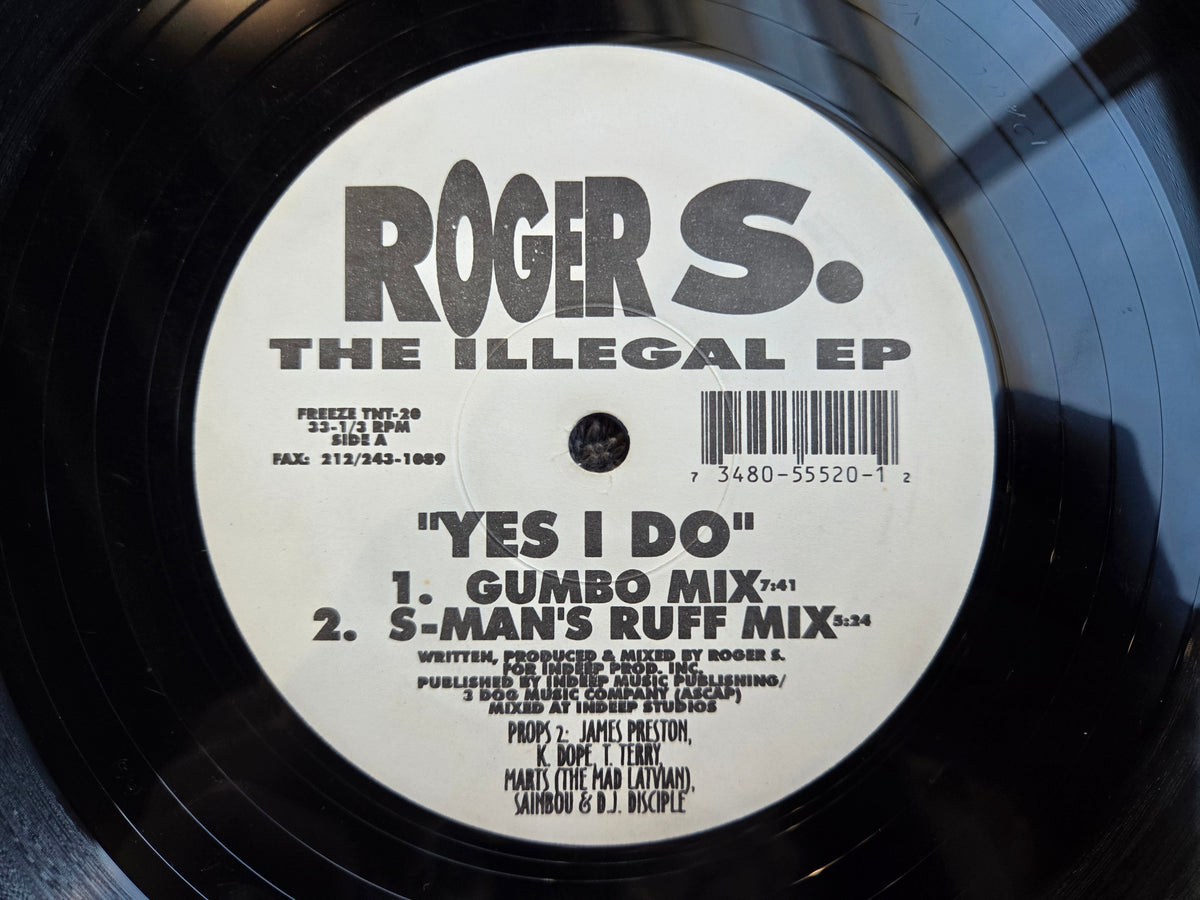 ROGER S SANCHEZ THE ILLEGAL EP 12"