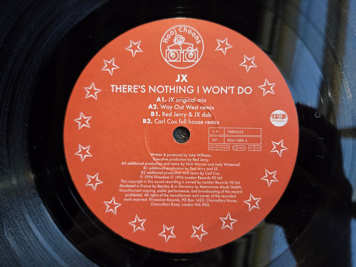 JX THERE'S NOTHING I WONT DO UK IMP 12"