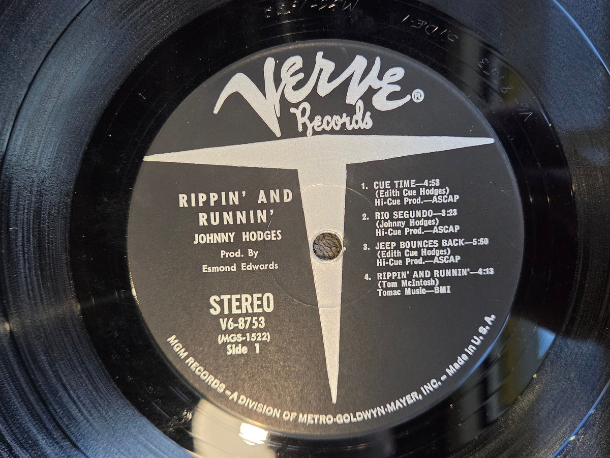 JOHNNY HODGES RIPPIN & RUNNIN