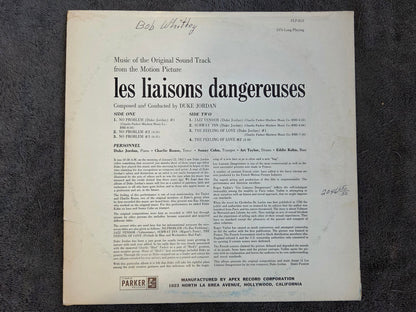 DUKE JORDAN LES LIAISONS DANGEREUSES MONO