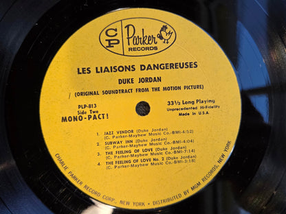 DUKE JORDAN LES LIAISONS DANGEREUSES MONO