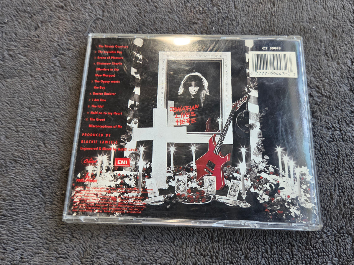 WASP THE CRIMSON IDOL CD