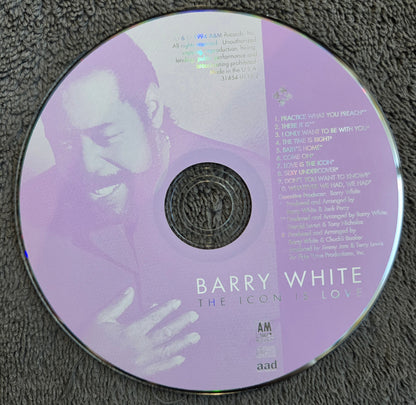 BARRY WHITE THE ICON IS LOVE CD