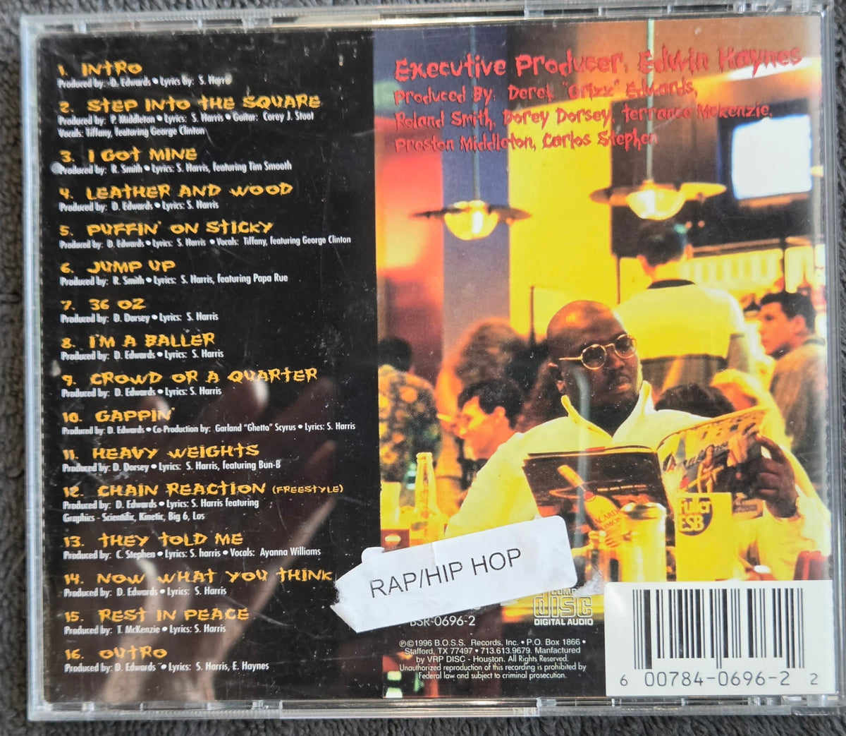 MC THICK NOW WHAT YOU THINK CD