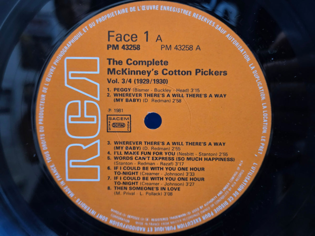 MCKINNEYS COTTON PICKERS THE COMPLETE VOLUMES 3/4 FRA IMP