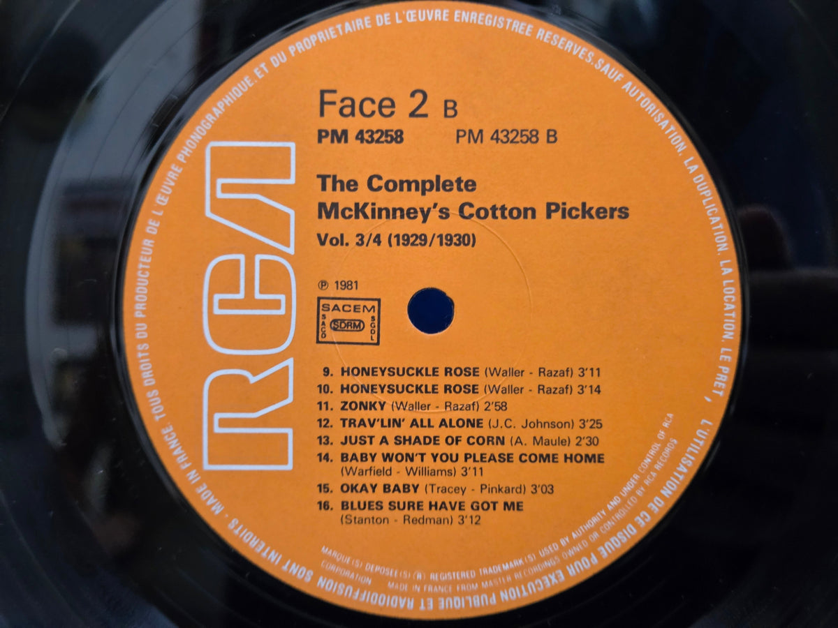 MCKINNEYS COTTON PICKERS THE COMPLETE VOLUMES 3/4 FRA IMP