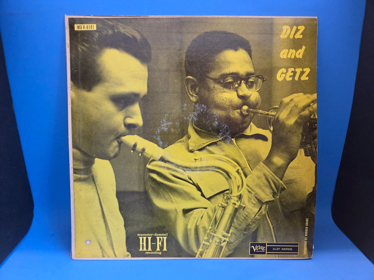 DIZZY GILLESPIE STAN GETZ DIZ AND GETZ MONO RE