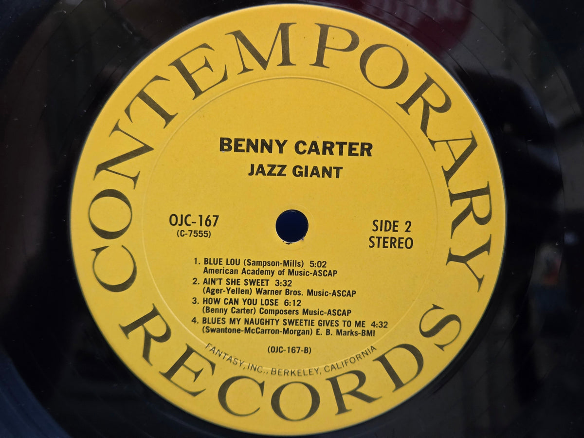 BENNY CARTER JAZZ GIANT OJC