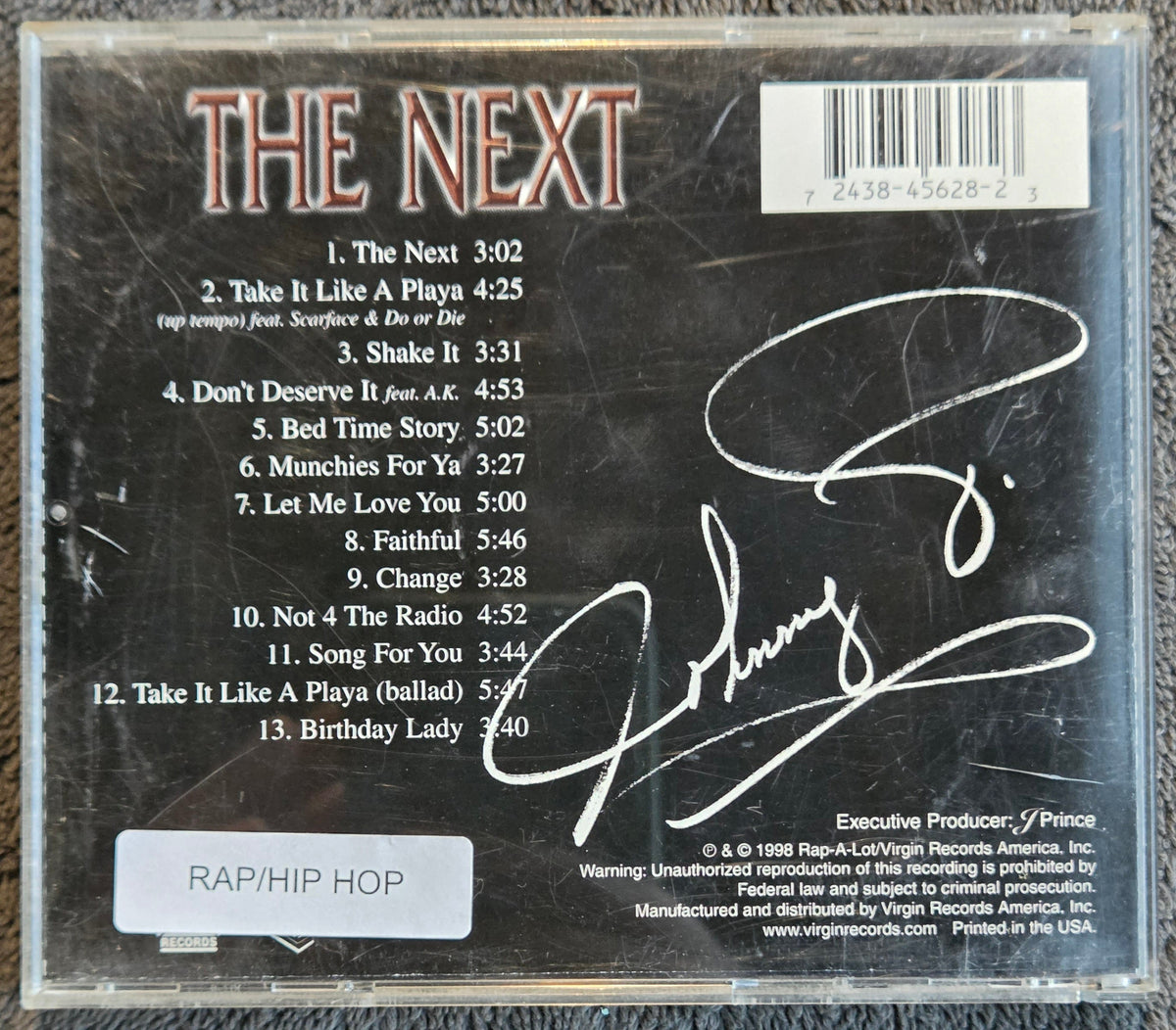 JOHNNY P THE NEXT CD