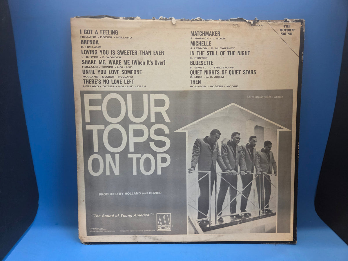 FOUR TOPS ON TOP