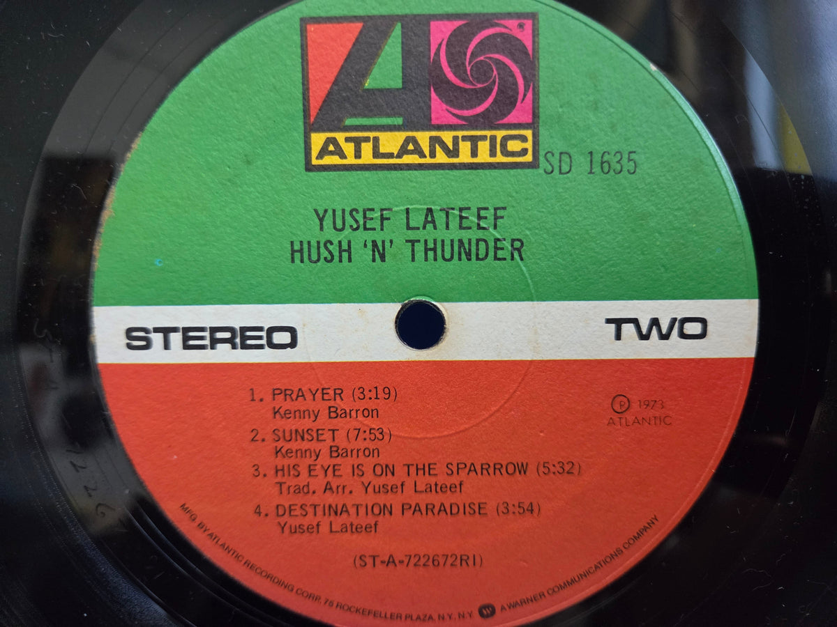 YUSEF LATEEF HUSH N THUNDER