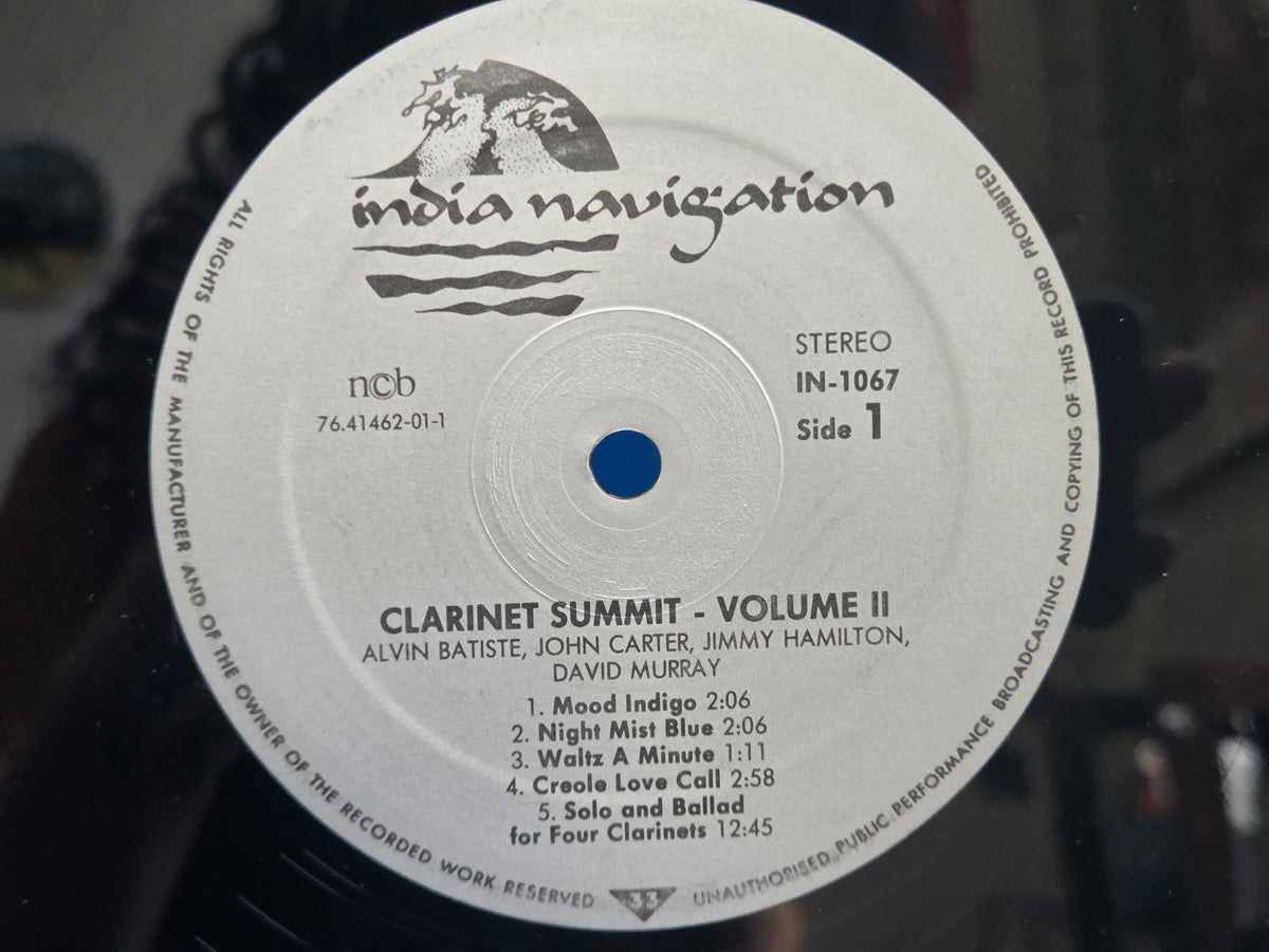 ALVIN BATISTE CLARINET SUMMIT VOLUME II