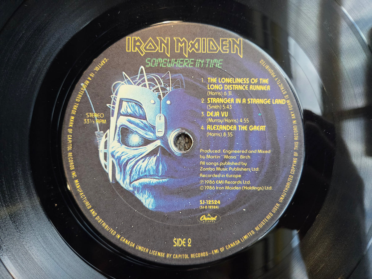 IRON MAIDEN SOMEWHERE IN TIME